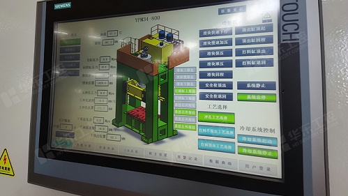 四柱液压机控制系统推动智能化转型