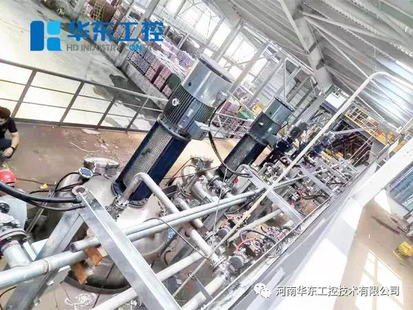 漯河市天山路泵站智能化配电及自动化控制系统现场工作图